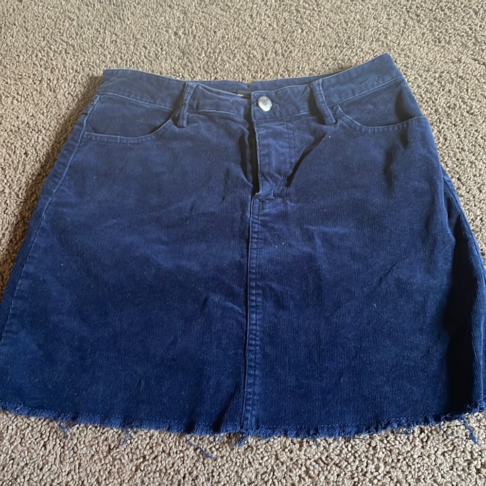 Velvet skirt
